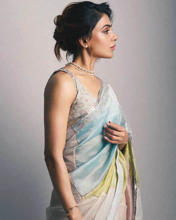 Samantha's Timeless Beauty Shines Through in a Gorgeous Saree