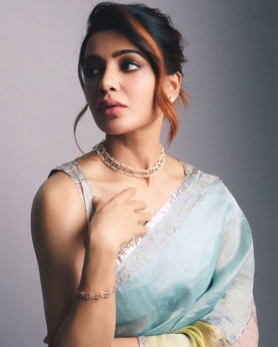 Samantha's Timeless Beauty Shines Through in a Gorgeous Saree