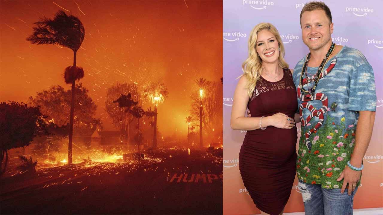 Celebrity Residents Evacuate as Massive Wildfires Broke Out in LA