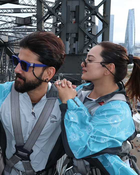 Sonakshi Sinha and Zaheer Iqbal's Daring Sports Adventures Down Under