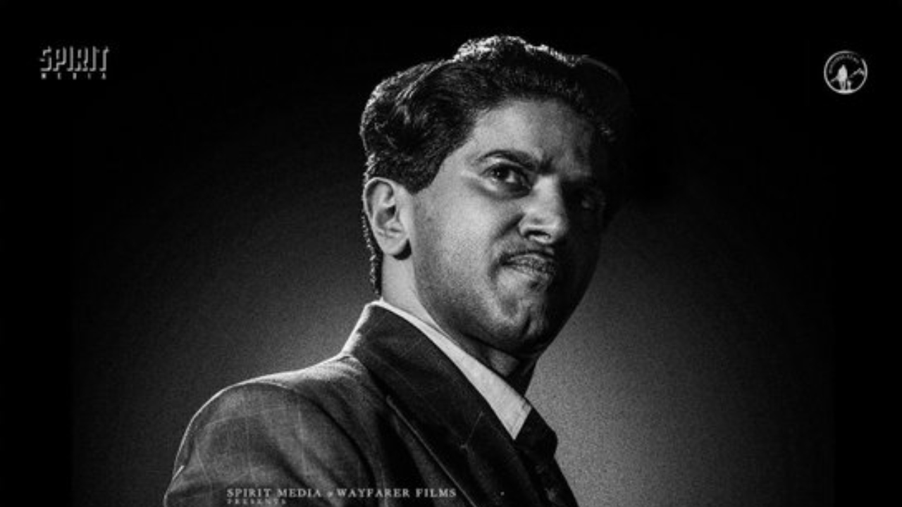 Dulquer Salmaan Unveils First Look of Kaantha on His 13th Industry Anniversary