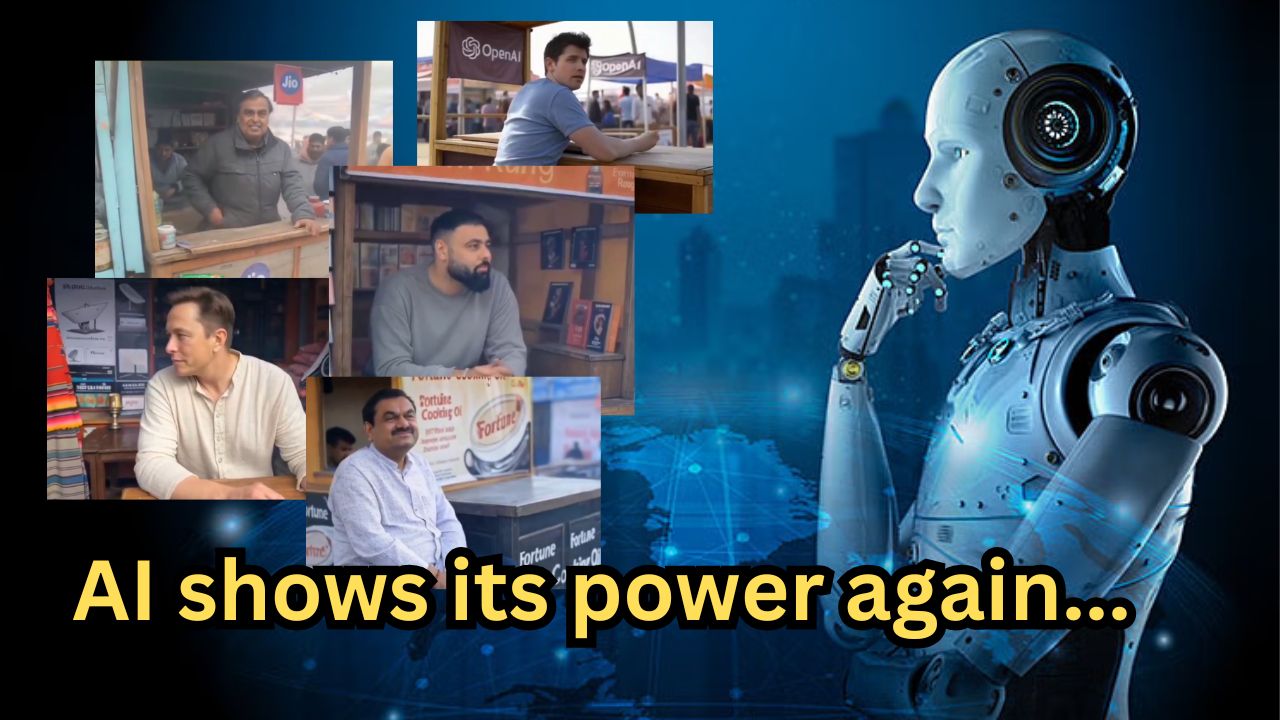 AI shows its power again…viral video of famous personalities in Maha kumbh Mela