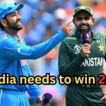 Champions Trophy 2025 – India needs 242 to win