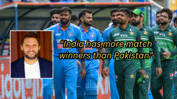 IND VS PAK: Shahid Afridi says India is better than Pakistan?