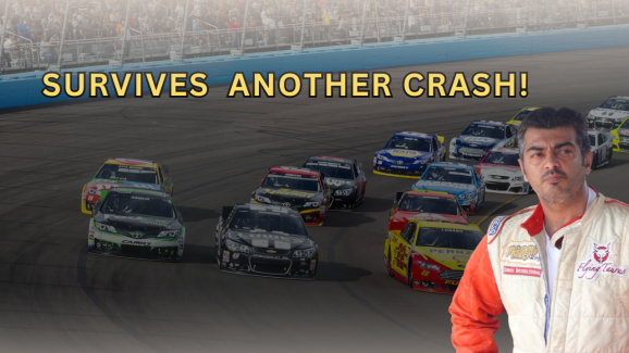 Ajith Kumar Survives Another Car Crash in Spain: Thrill or Close call?