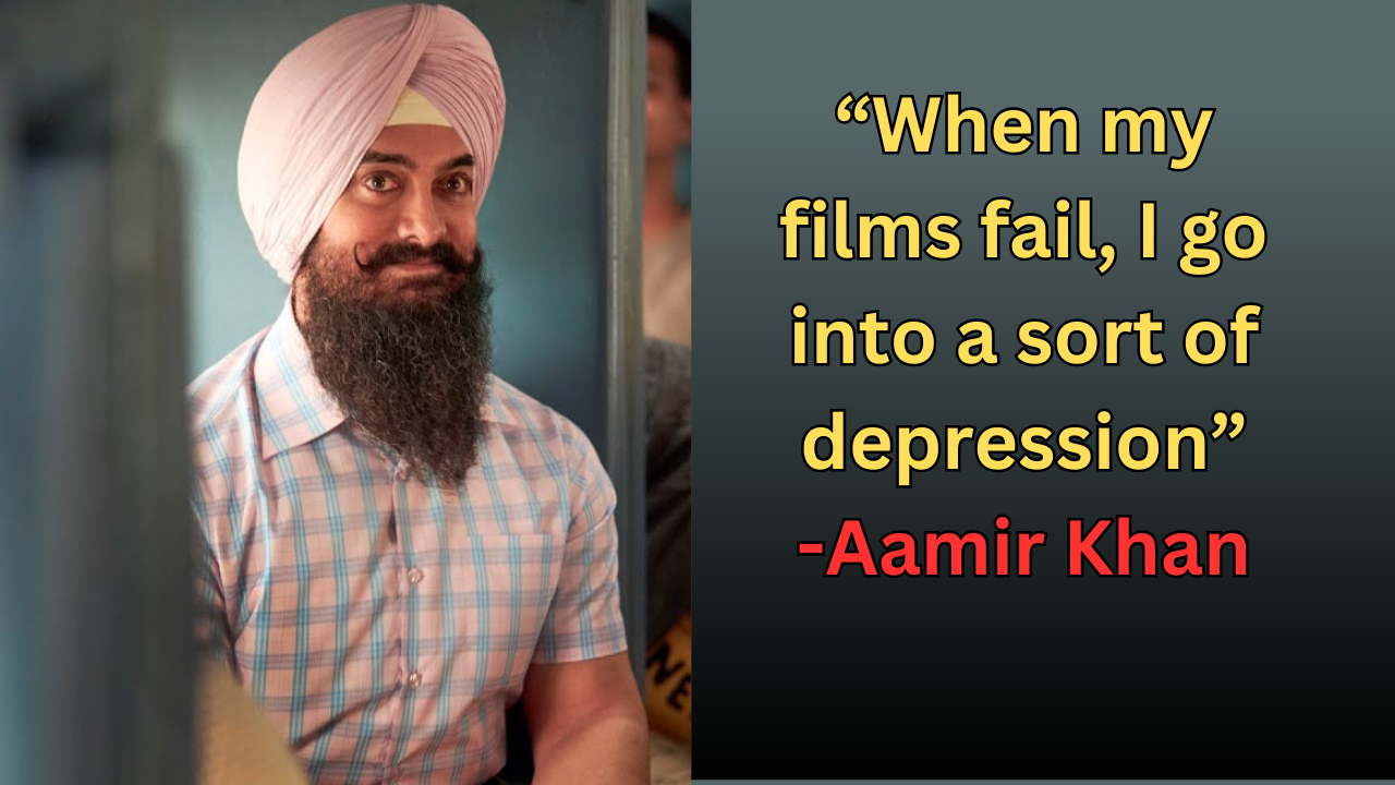 Aamir Khan Struggles with Depression?.. The actor reveals!