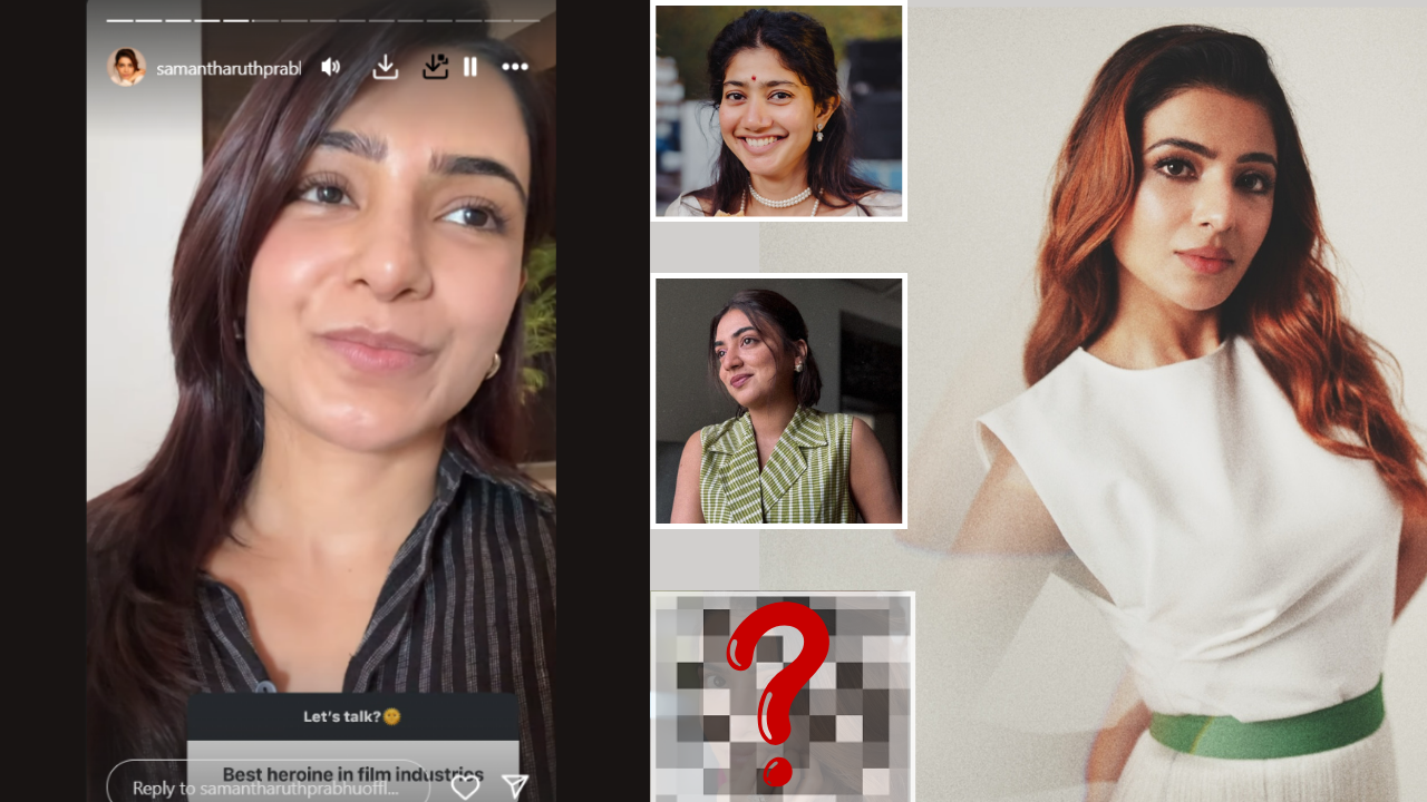 Samantha’s shout-out to Best Heroines: Sai Pallavi, Nazriya& more