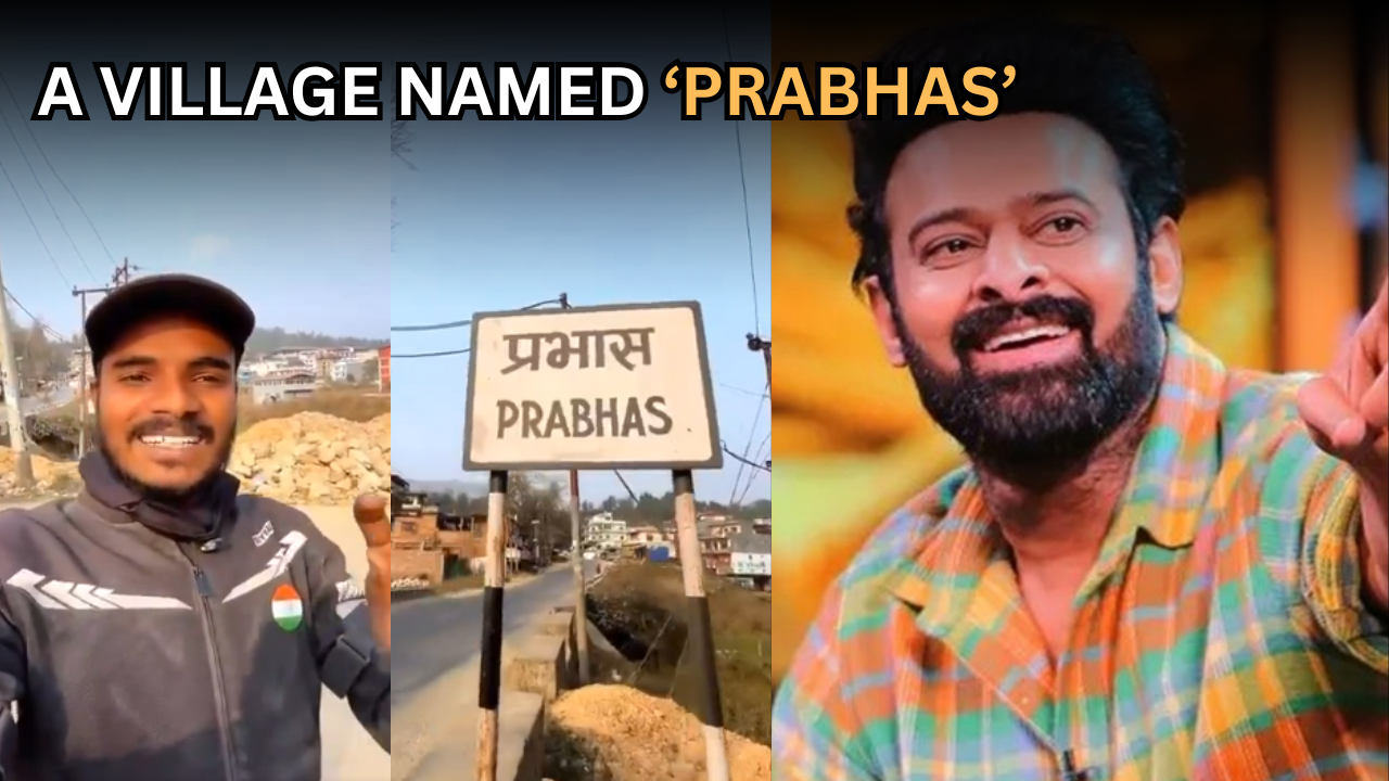 A Town named after Prabhas? an interesting story unfolds!