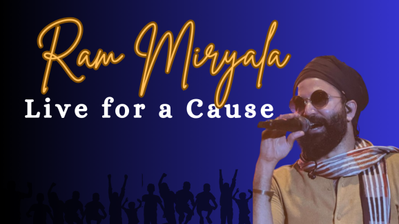 Hyderabad to witness Ram Miryala concert; Live for a cause.