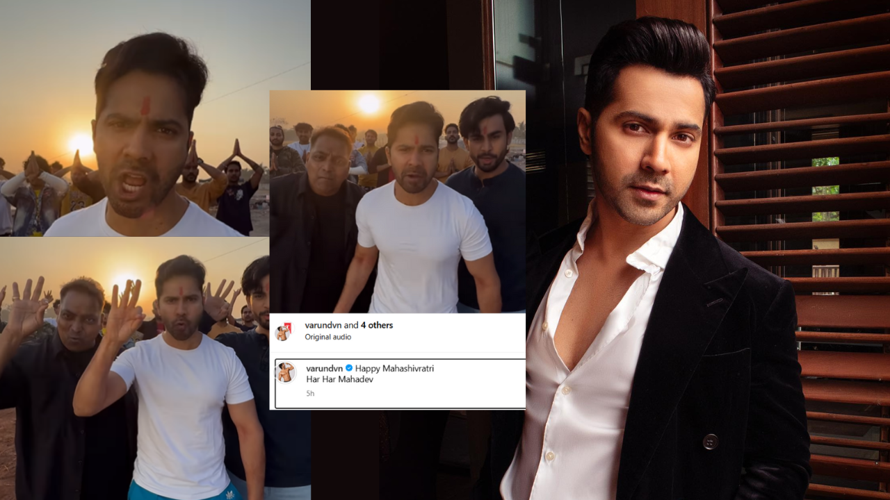 Maha Shivratri 2025: Varun Dhawan’s Power-Packed Wishes!