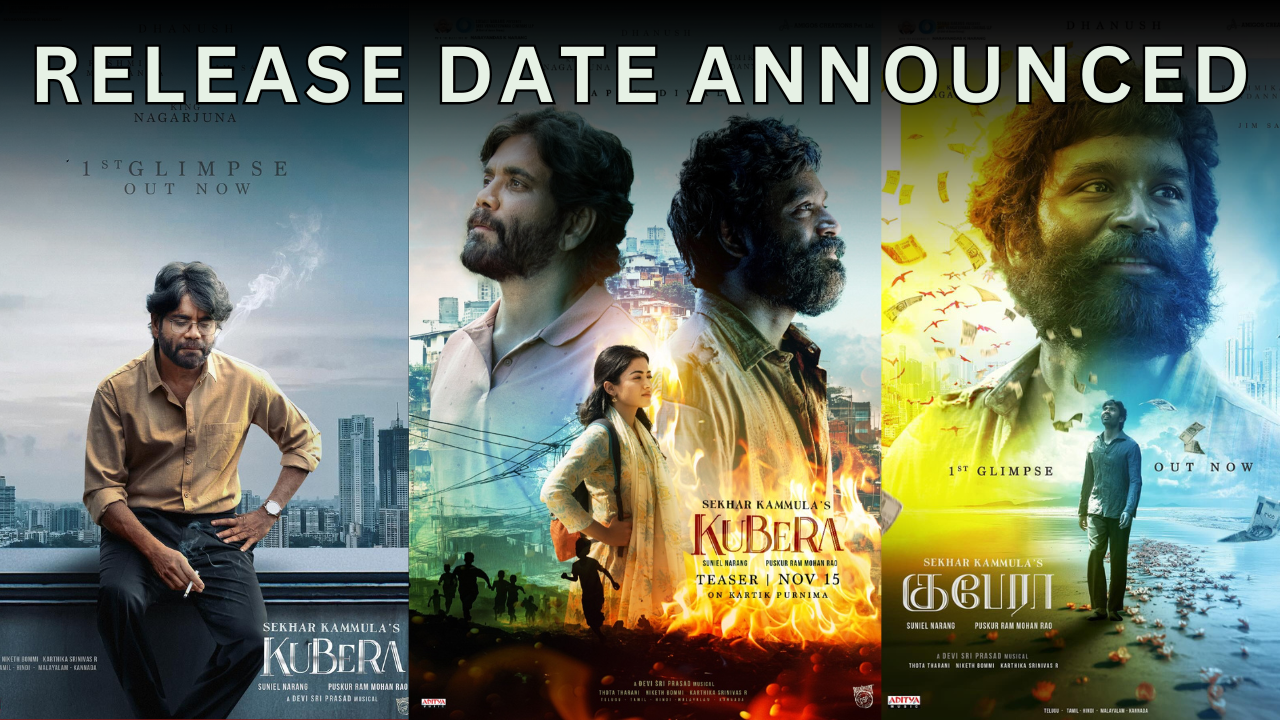Dhanush, Nagarjuna starrer Kuberaa: Release date announced.