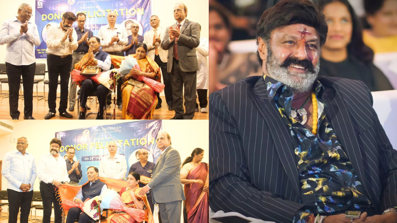 Jaw-dropping donation to Balakrishna’s Cancer hospital!
