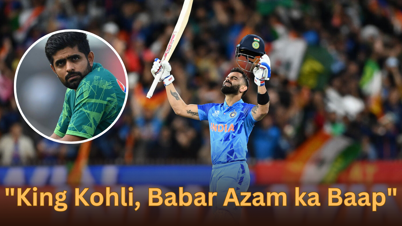 CT 2025: “King Kohli, Babar Azam ka Baap”,Claims a young fan
