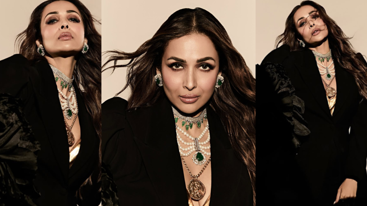 Malaika Arora In Black: Unapologetically Fierce!