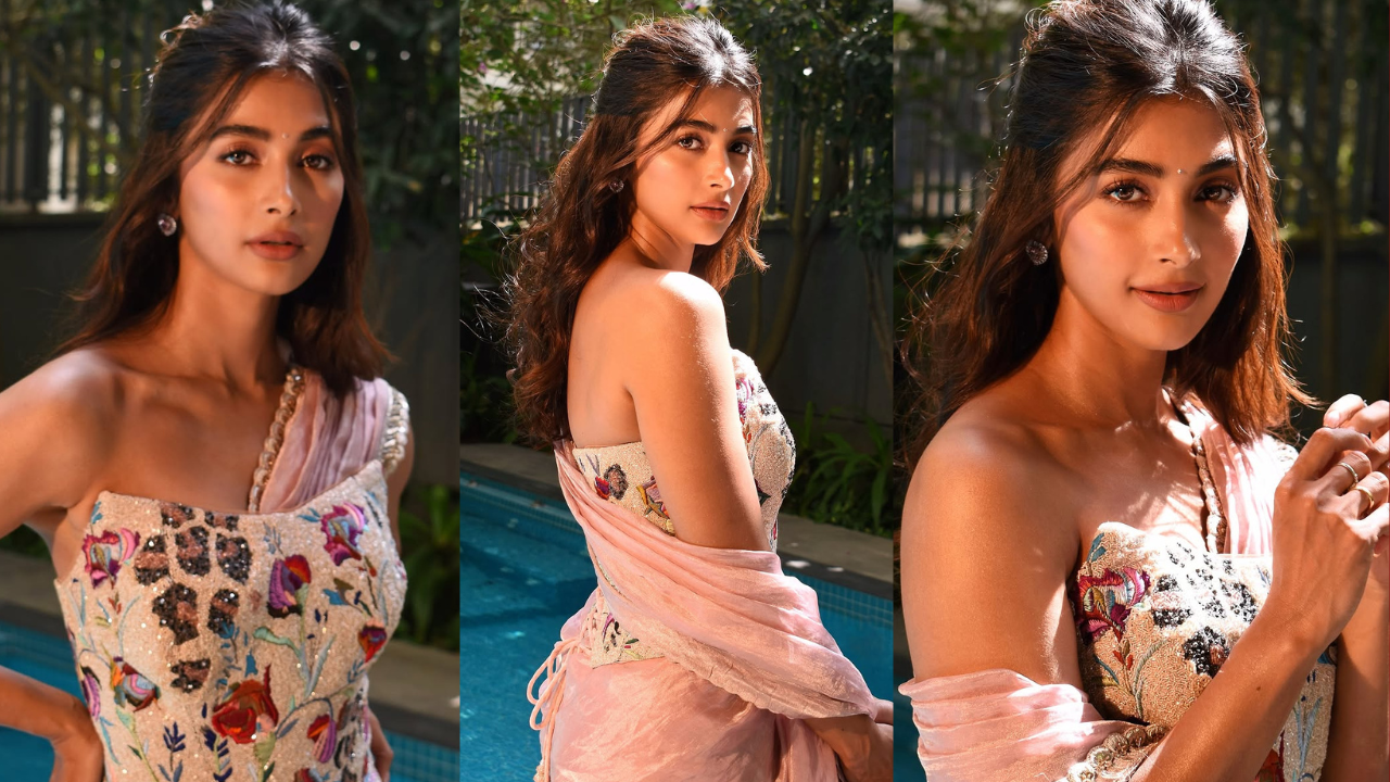 Pooja Hegde Slays In Floral Corset: Valentine’s day Special!