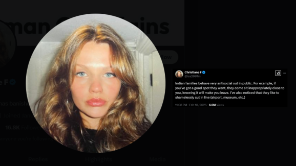 “Indian families behave antisocial in public” , a woman’s post on X sparks debate!