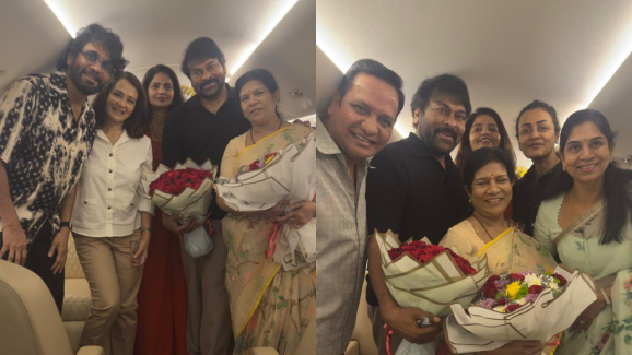 Chiranjeevi Celebrates 46th Wedding Anniversary Mid-Air!