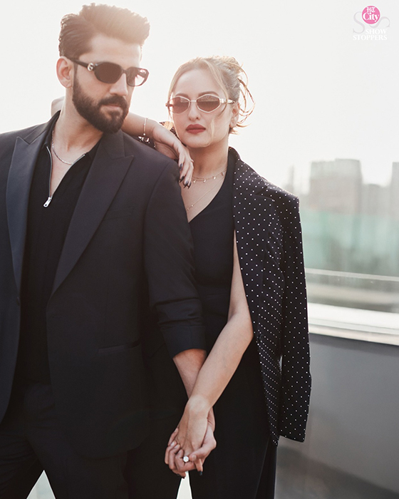 Sonakshi and husband 
