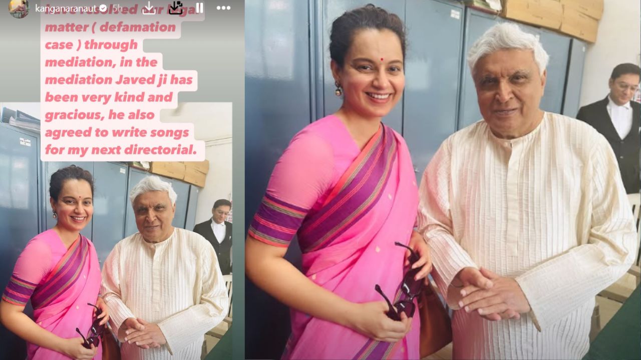 Kangana Ranaut and Javed Akhtar’s Defamation end after 5 years of battle