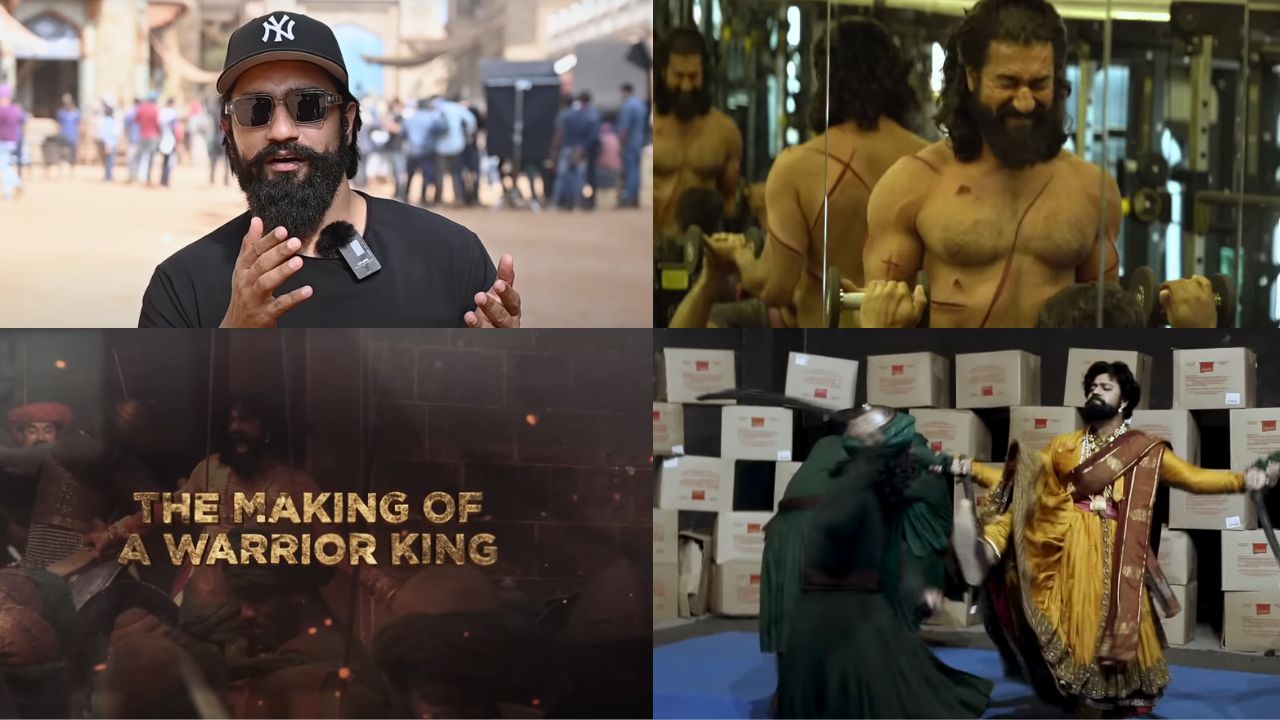 Filmmakers have released “The Making Of A Warrior King” – Chhaava