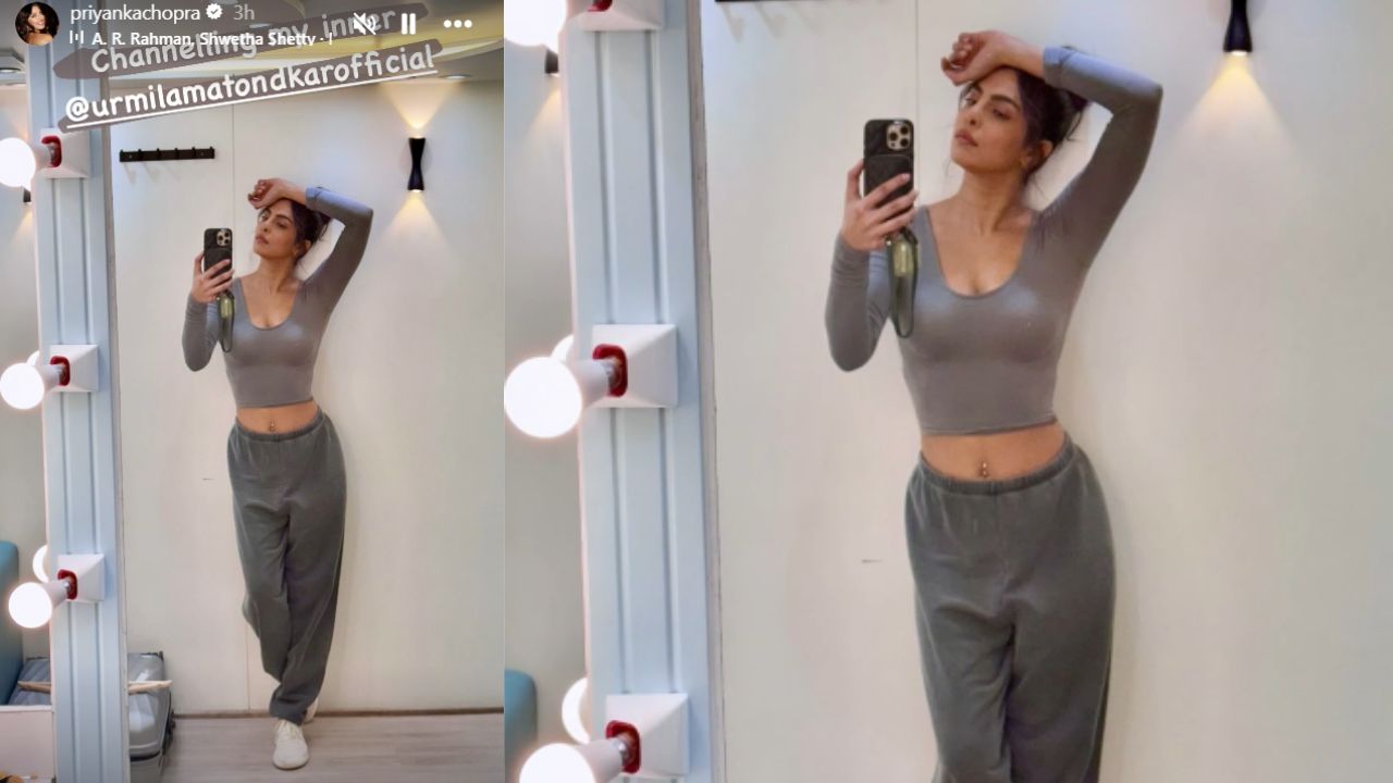 Priyanka Chopra is channeling her inner Urmila Matondkar