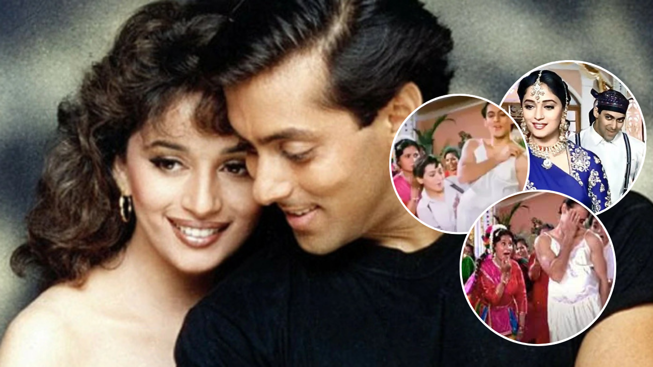 Madhuri Made Salman Wear a Nightie…? : An unknown fact about the iconic song