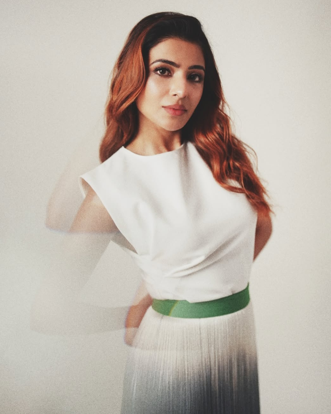 Divine and Angelic: A sight to behold, as Samantha strike poses in White!