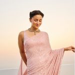 Alia Bhatt gorgeous pink saree look: Desi Barbie core!