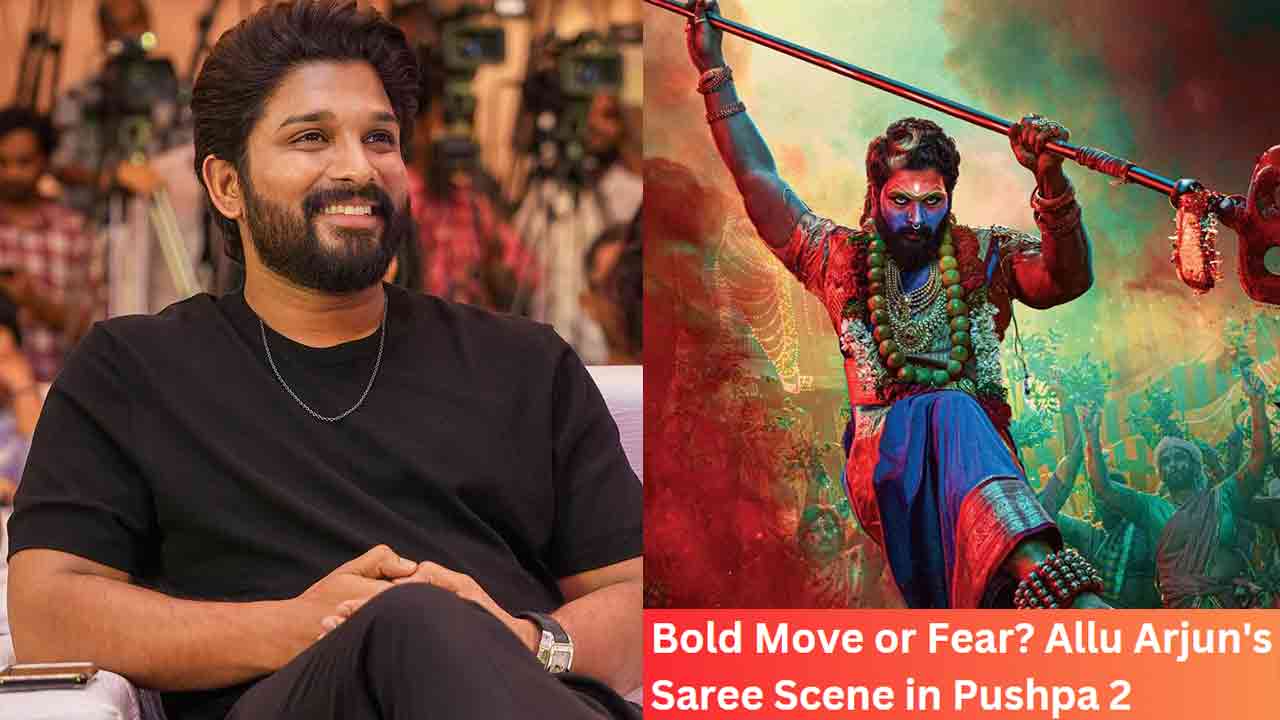 Pushpa 2: Allu Arjun’s Fear of Saree Scene Raises Eyebrows