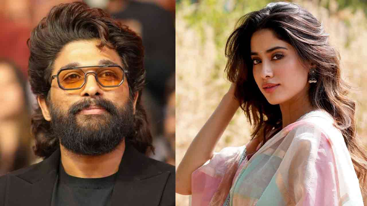 Allu Arjun-Janhvi Kapoor: A New South Film Collaboration?