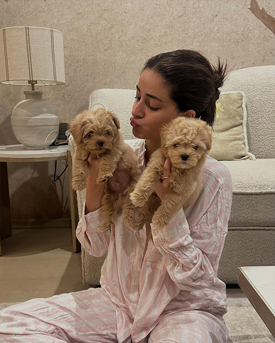 Ananya Pandey With Puppies: The Ultimate Weekend Pick-Me-Up!