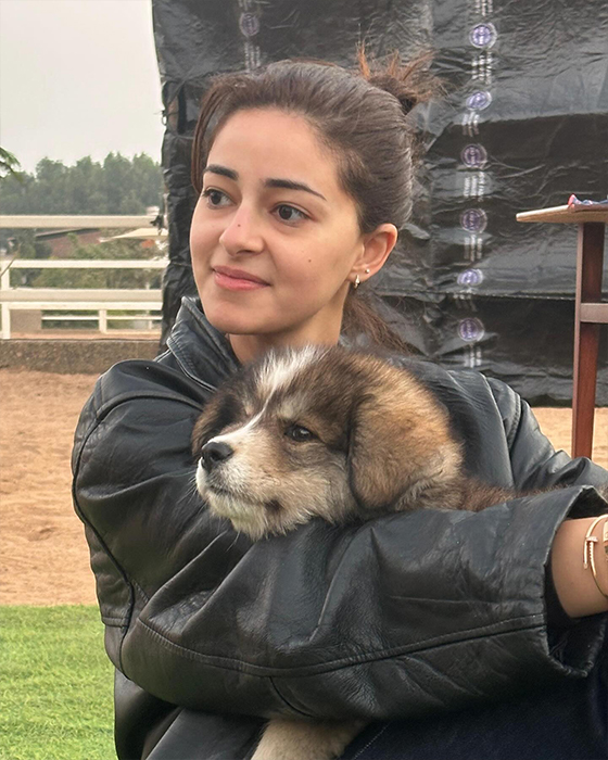 Ananya Pandey With Puppies: The Ultimate Weekend Pick-Me-Up!