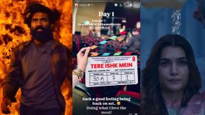 Dhanush Started Shooting For Tere Ishk Mein? Kriti Sanon Spills Details!