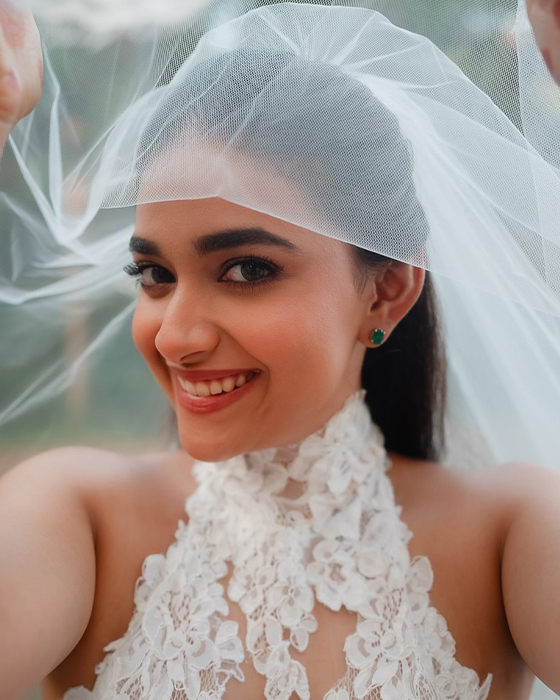 Keerthy Suresh's Christian Wedding Pics: A Love Story in Every Frame!
