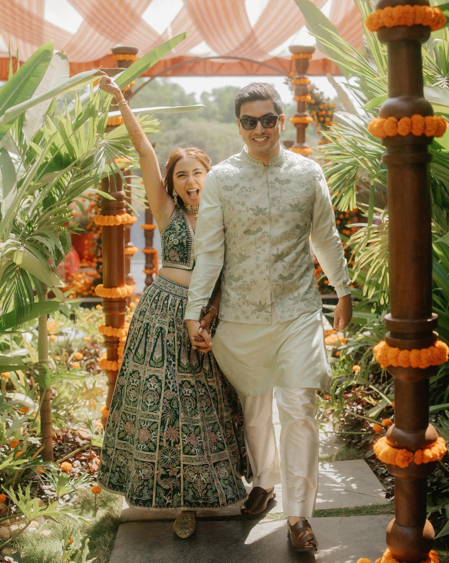 Prajaktha Koli's Wedding Festive Pics Overflow with Love!