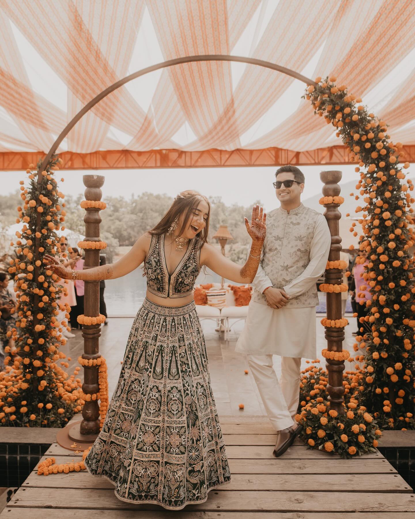 Prajaktha Koli's Wedding Festive Pics Overflow with Love!