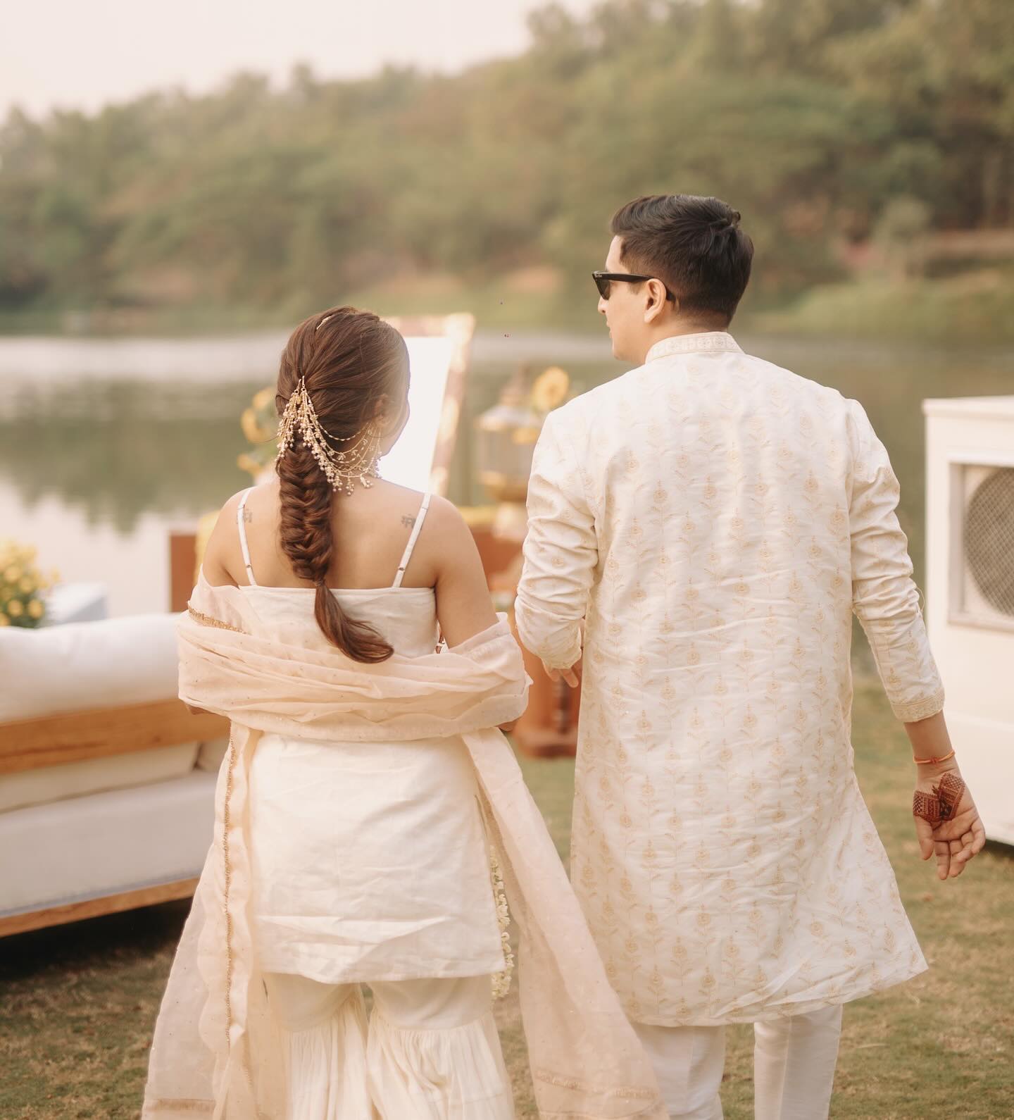 Prajaktha Koli's Haldi and Sangeeth Pics: Pure Love and Joy