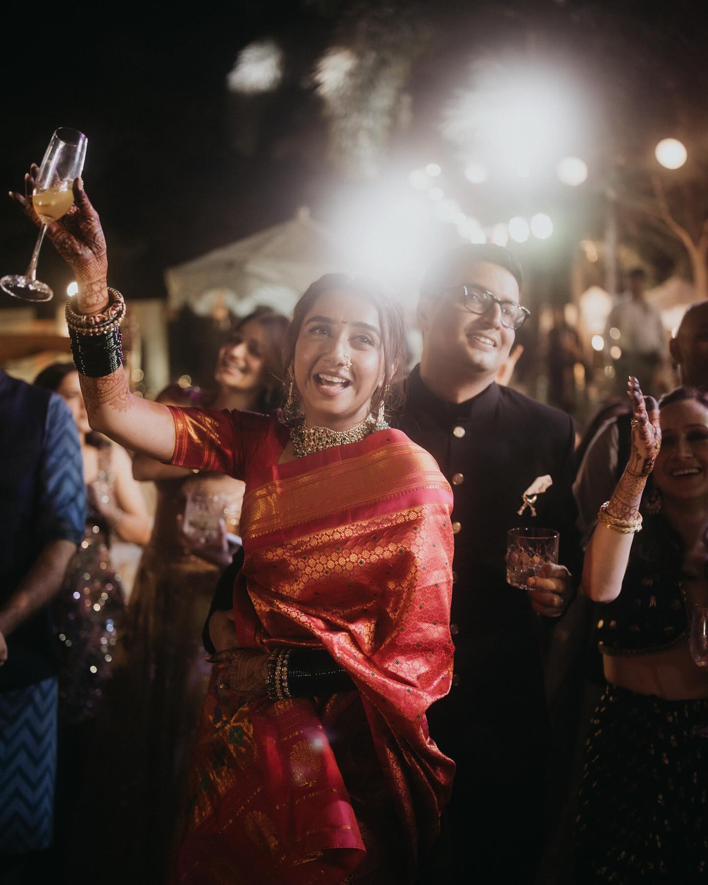 Prajaktha Koli's Haldi and Sangeeth Pics: Pure Love and Joy