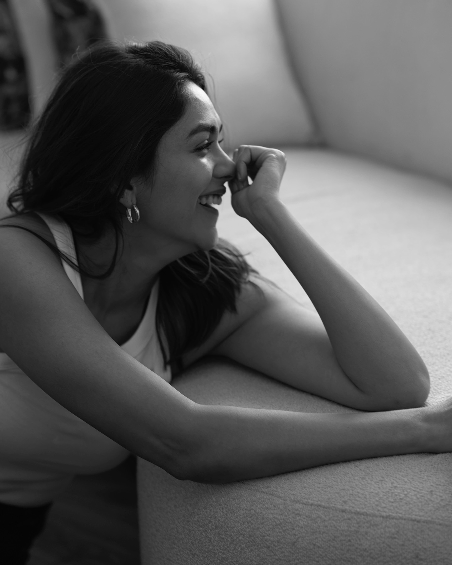 Mrunal Thakur's Monochrome Magic: Pics That Steal Your Heart