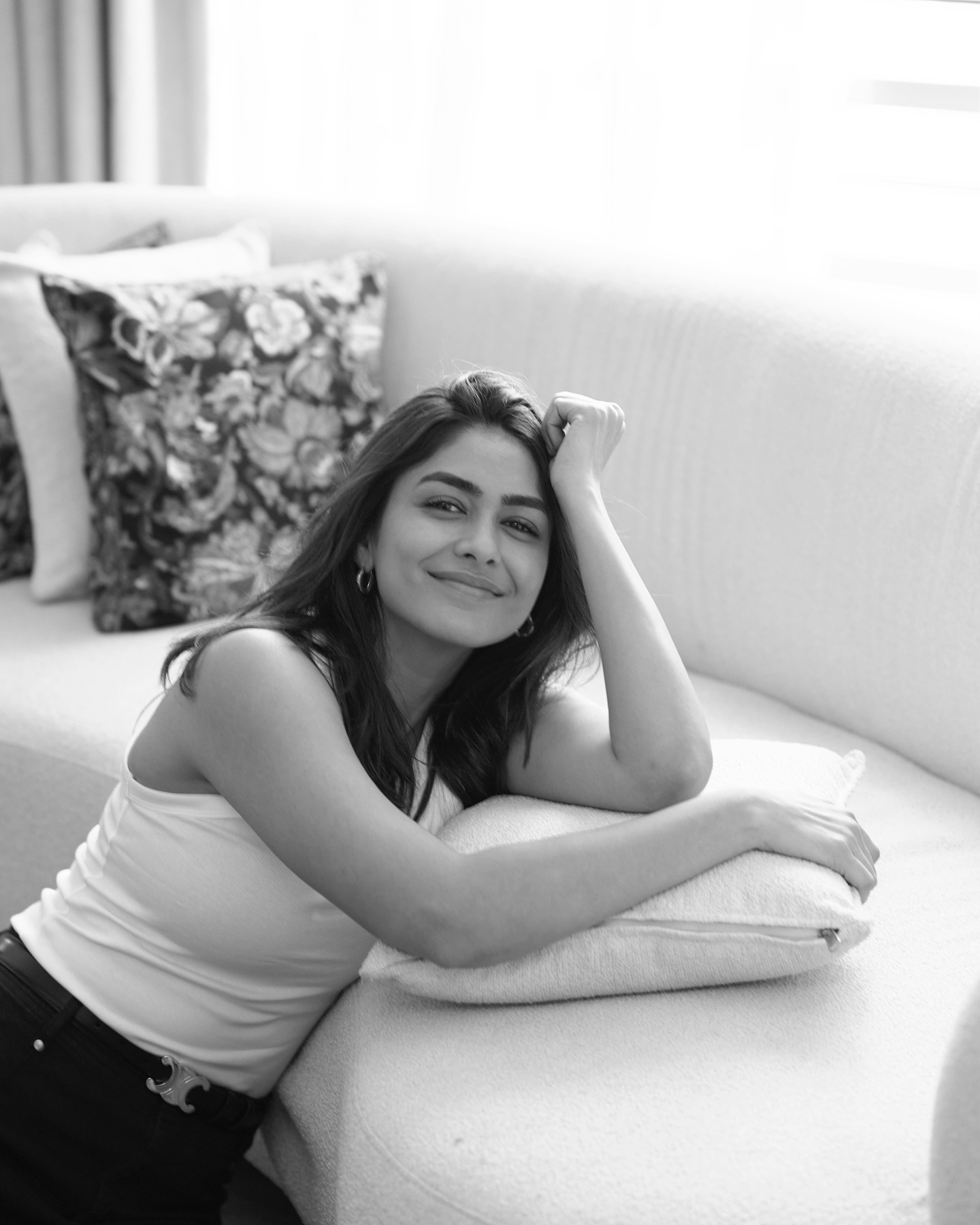 Mrunal Thakur's Monochrome Magic: Pics That Steal Your Heart