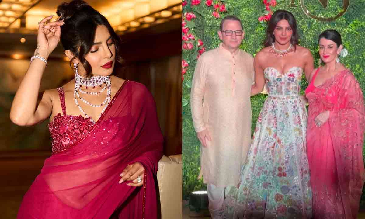 Priyanka Chopra’s Mother-in-Law Steals the Show with Her Indian Look!