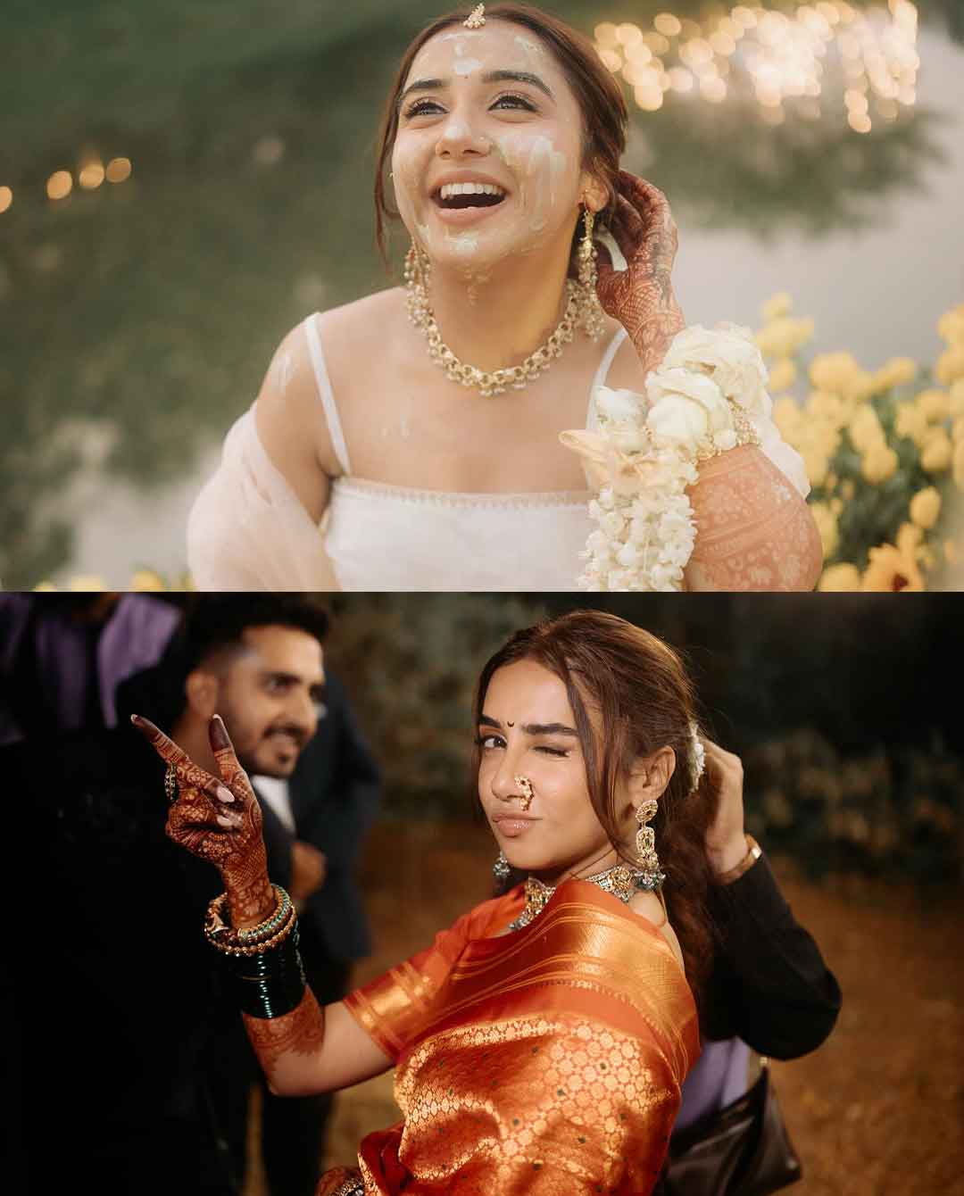 Prajaktha Koli’s Haldi and Sangeeth Pics: Pure Love and Joy