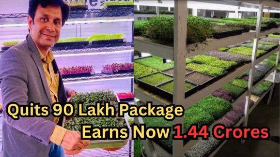 This man quits 90 lakh package and earns 1.44 crores by growing microgreens