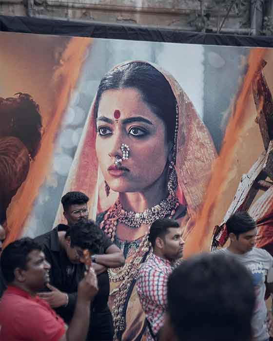 Rashmika Mandanna Shares Exciting Update on "Chhaava" with Stunning Photos!