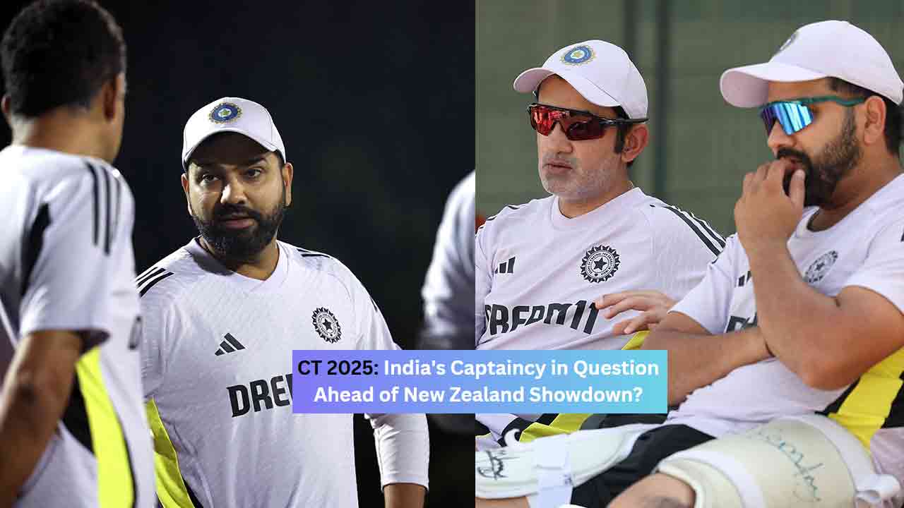Champions Trophy 2025: India to See New Captain Against New Zealand?