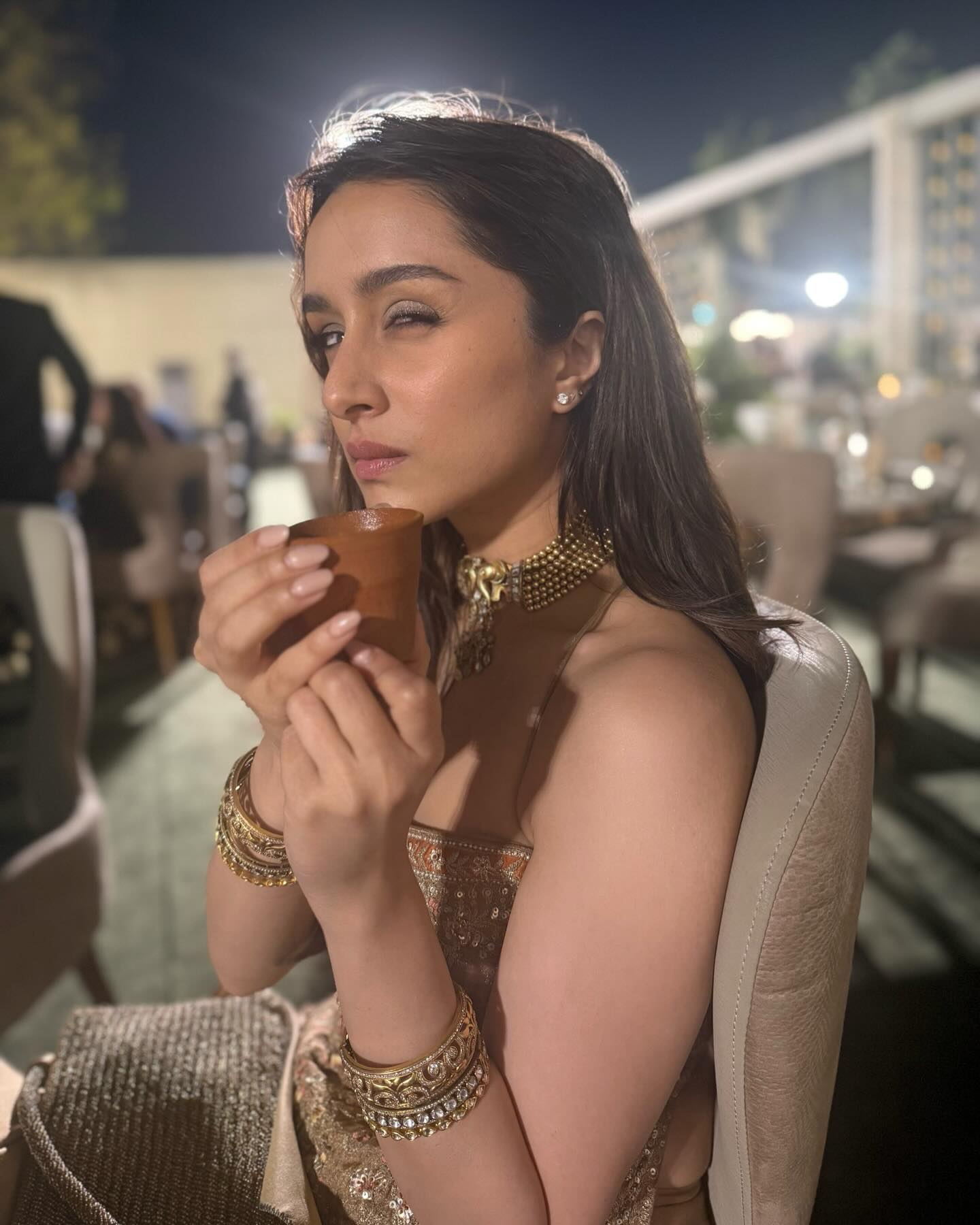 Shraddha Kapoor's Latest Pics: A Glimpse into Her Foodie Side