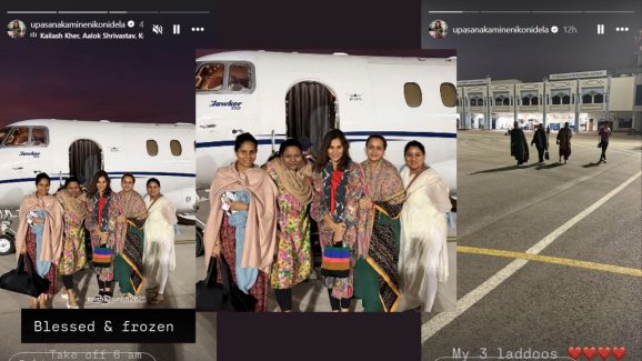 Upasana Konidela Feels ‘Blessed and Frozen’ in Maha Kumbh
