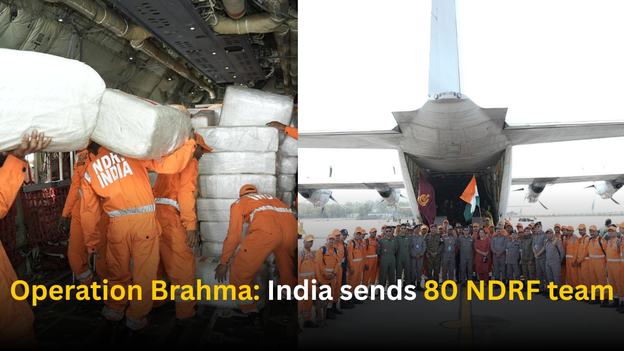 Myanmar Earthquake: India sends 80 NDRF team, field hospital to be established