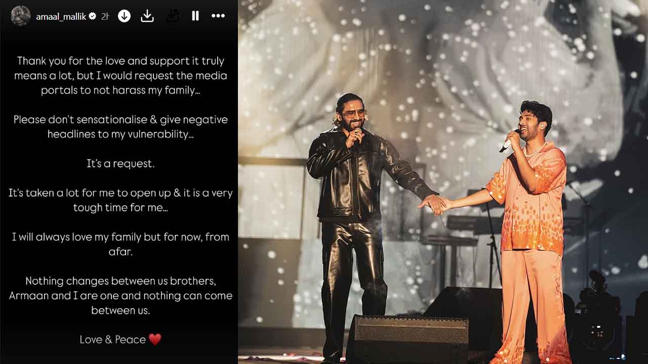 Amaal Malik Instagram Post: Decides To Cut Ties With family