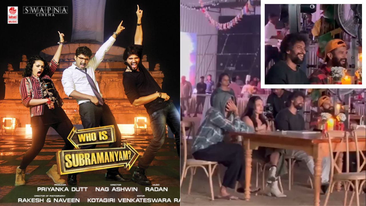Nani and Vijay in Yevade Subramanyam 10 years celebrations